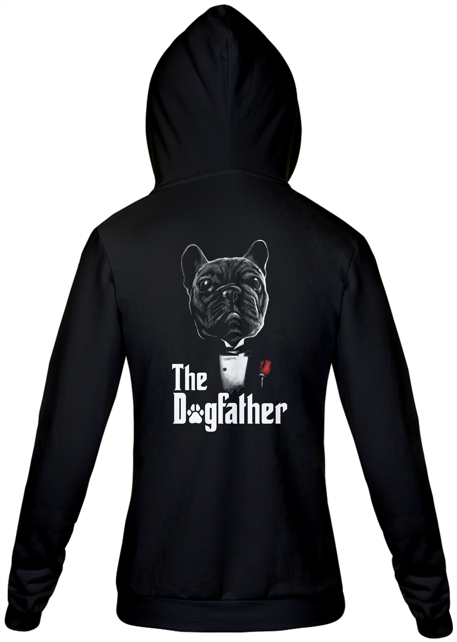 Moletom com Zíper e Capuz - The Dogfather