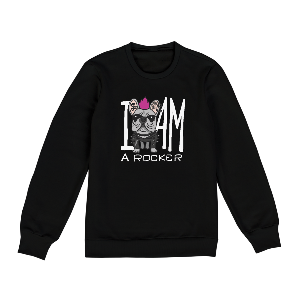 Nome do produto: Moletom Blusão I Am a Rocker