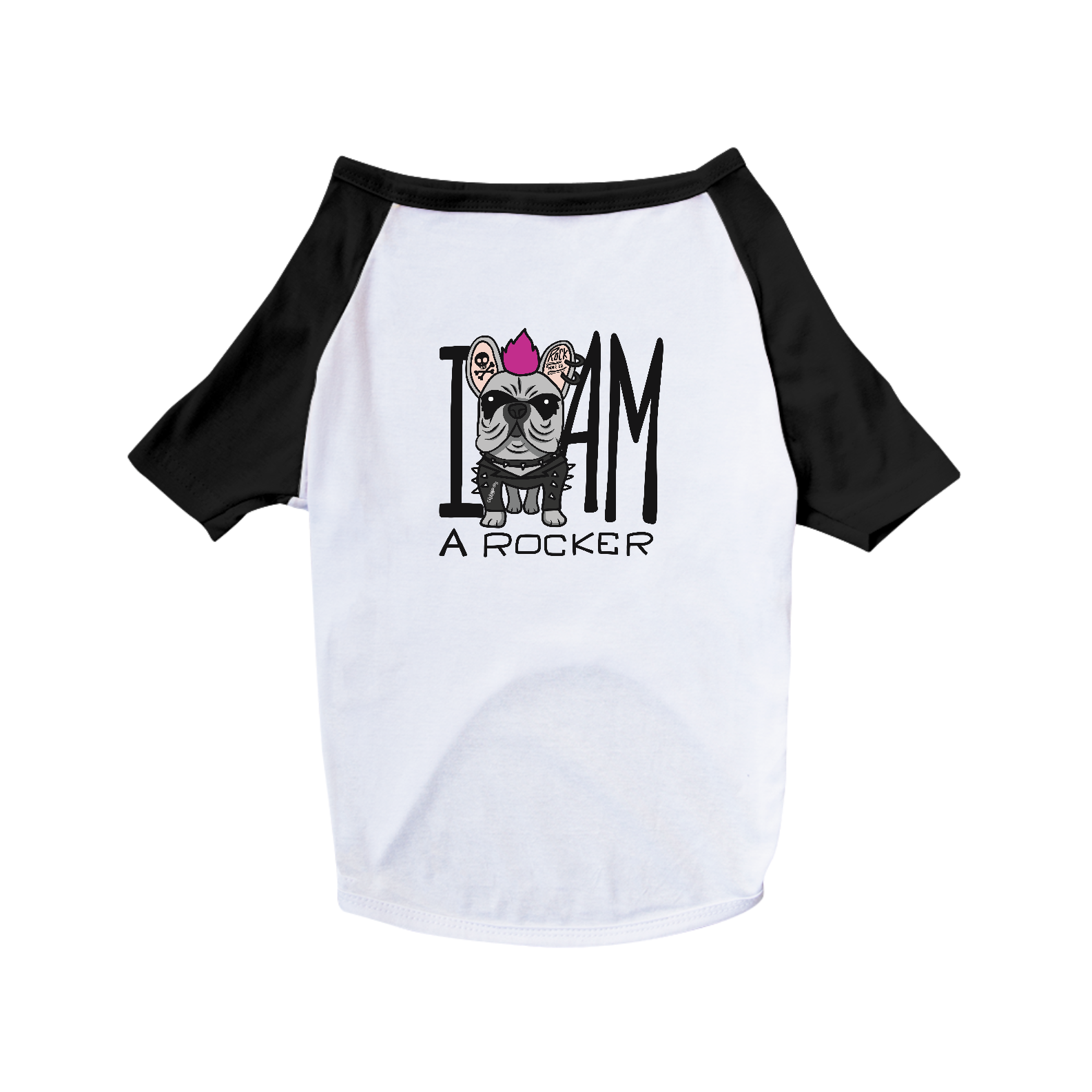 Camiseta para Cachorro - I Am a Rocker