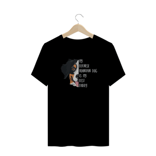 Nome do produto Camiseta Plus Size Meu Bernese é Meu Melhor Amigo