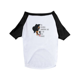 Camiseta para Cachorro - Meu Bernese é Meu Melhor Amigo