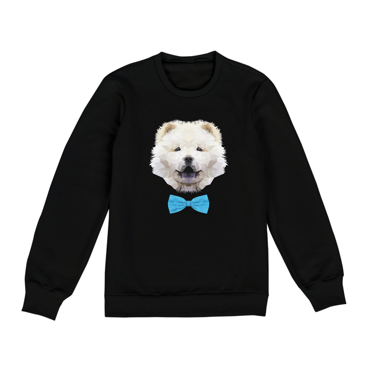 Nome do produto: Moletom Blusão Chow Chow Creme de Gravatinha