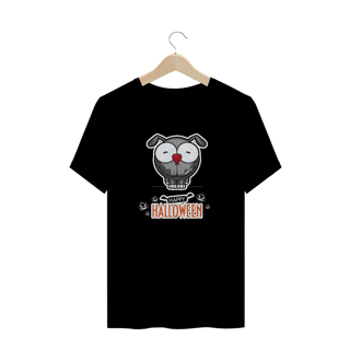 Nome do produto Camiseta Plus Size Happy Halloween Cartoon Doggy