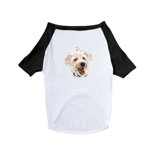 Camiseta para Cachorro - Vira-Lata Pintura Digital