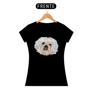Nome do produto Baby Look Lhasa Apso Pintura Digital