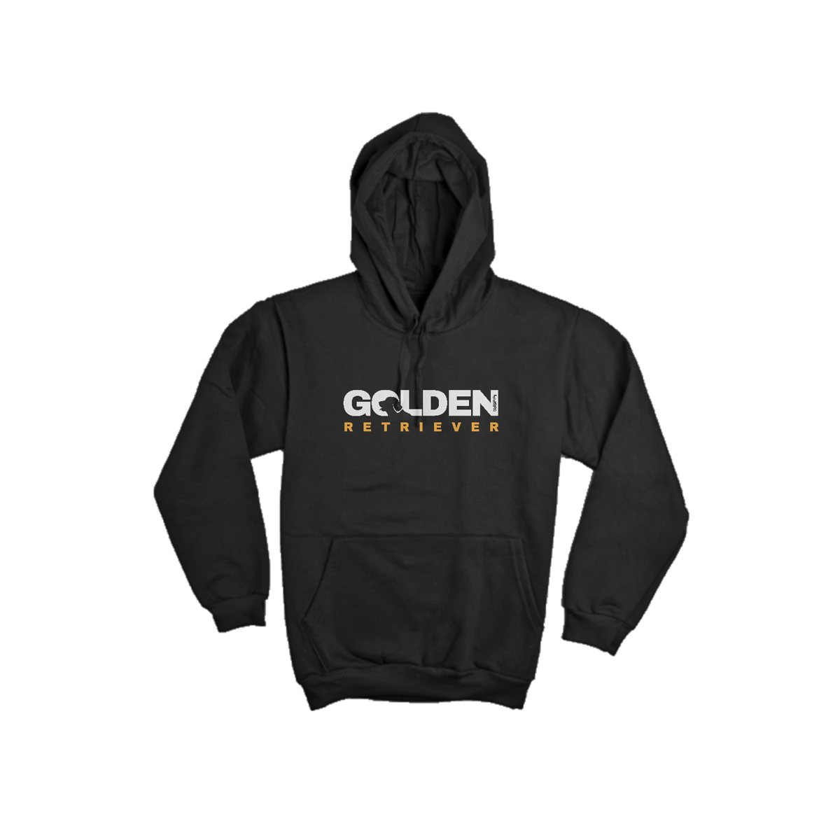 Nome do produto: Moletom Canguru Golden Retriever Logotipo