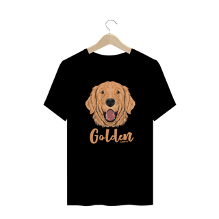 Nome do produto Camiseta Plus Size Cachorro Golden