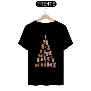 Nome do produto Camiseta Cachorro Árvore de Natal