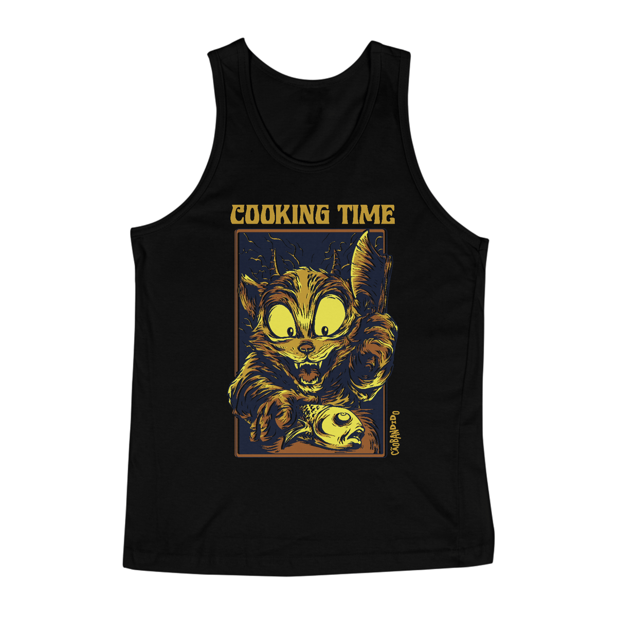 Nome do produto: Regata Gato Cooking Time