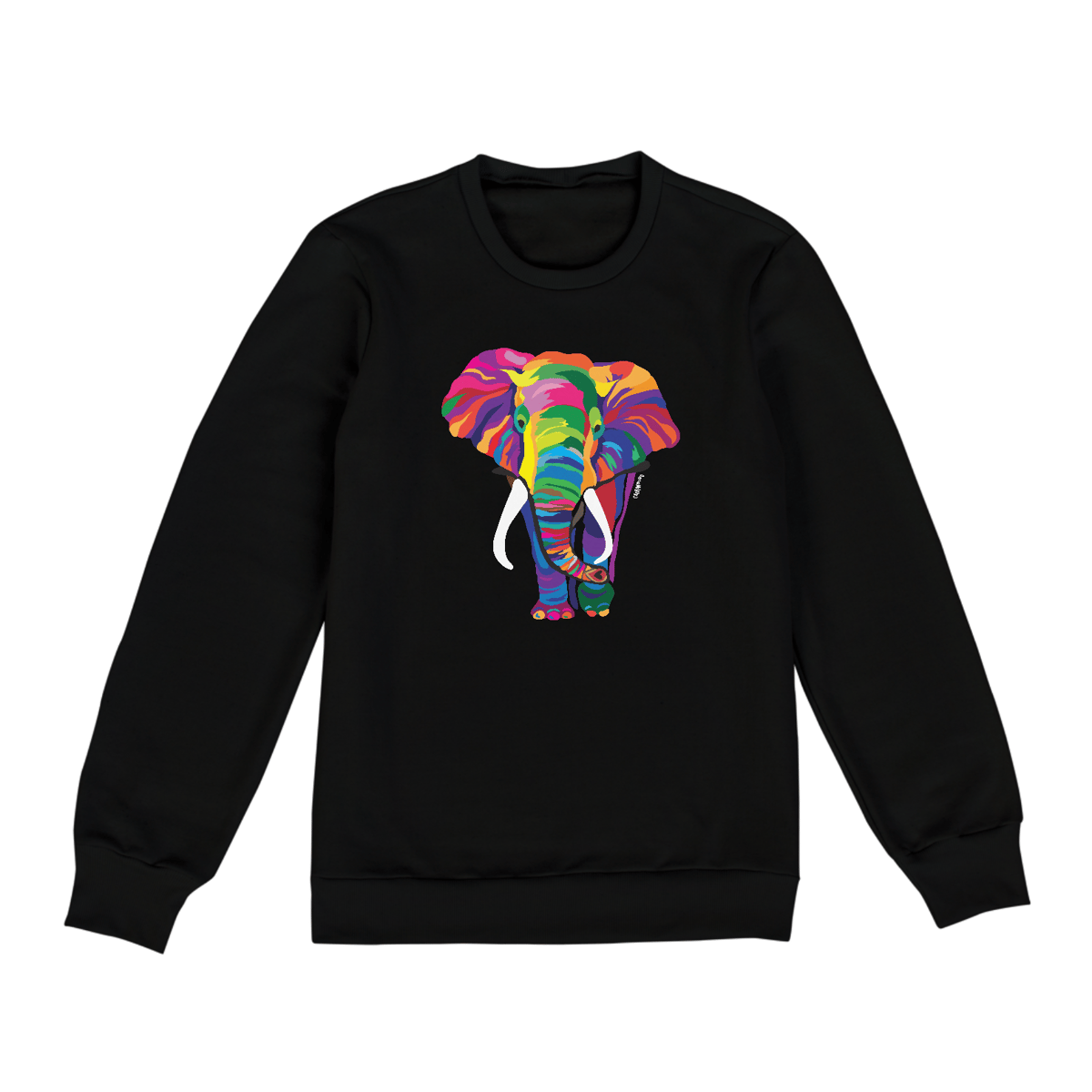 Nome do produto: Moletom Blusão Elefante - Modelo 1