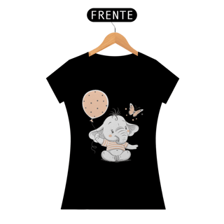Nome do produto Baby Look Elefante - Modelo 2