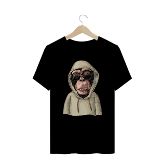 Nome do produto Camiseta Plus Size Macaco - Modelo 1