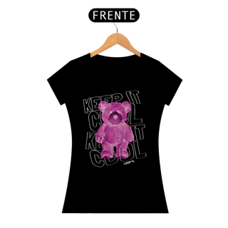 Nome do produto Baby Look Urso - Modelo 3