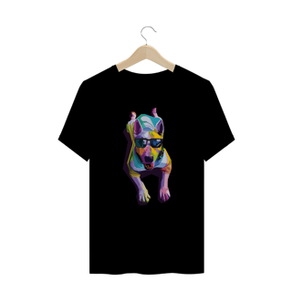 Nome do produto Camiseta Plus Size Cachorro Deitado Pop Art