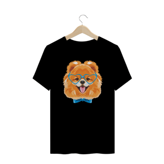 Nome do produto Camiseta Plus Size Spitz Alemão - Lulu da Pomerânia Macho