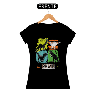 Nome do produto Baby Look Dinossauro - Modelo 3