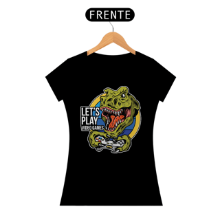 Nome do produto Baby Look Dinossauro - Modelo 4