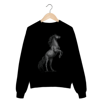 Nome do produto Moletom Blusão Cavalo - Modelo 4