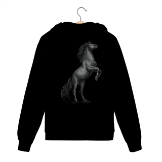 Nome do produto Moletom com Zíper e Capuz - Cavalo - Modelo 4