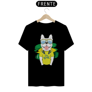 Nome do produto Camiseta Cachorro Vai Brasil