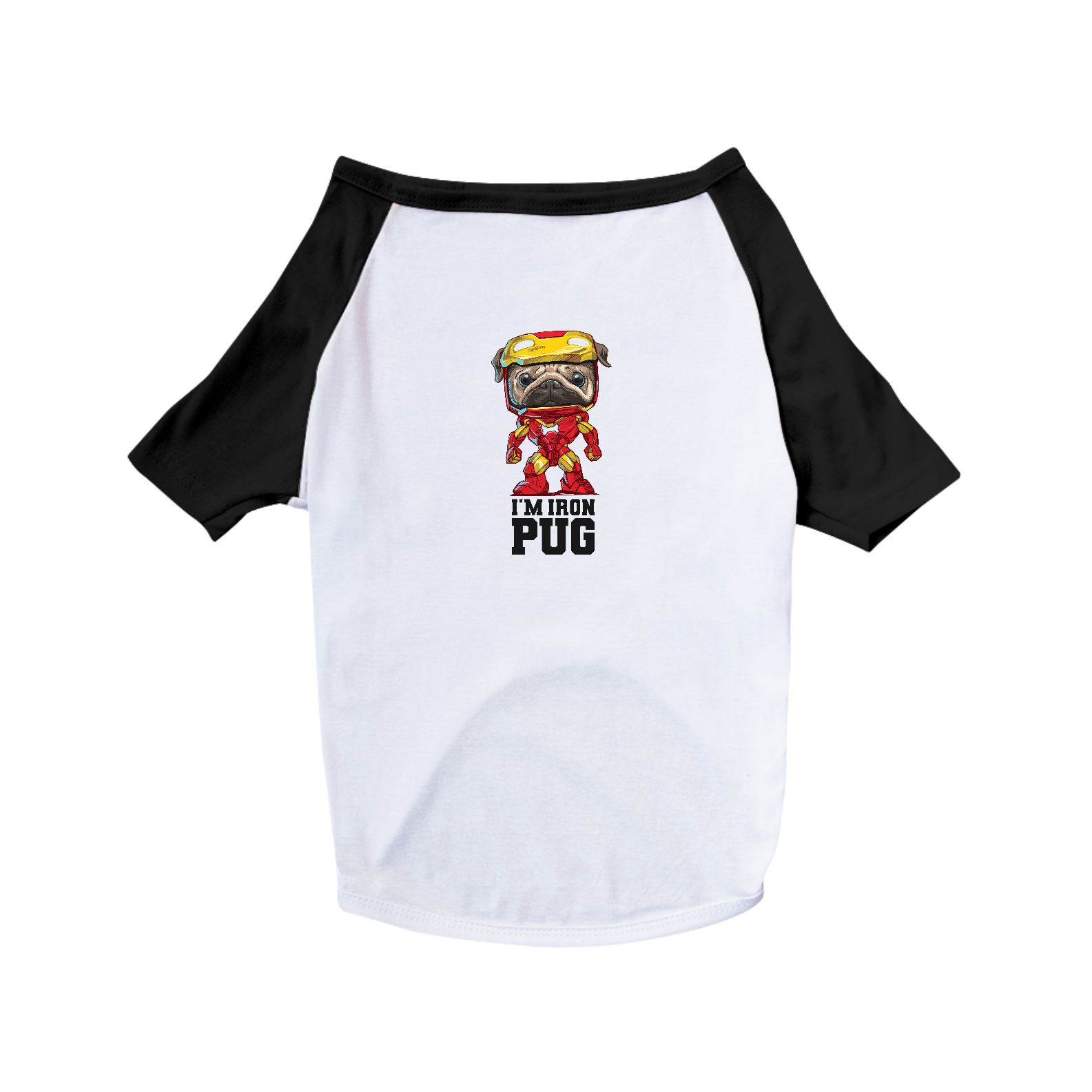 Camiseta para Cachorro - I'm Iron Pug