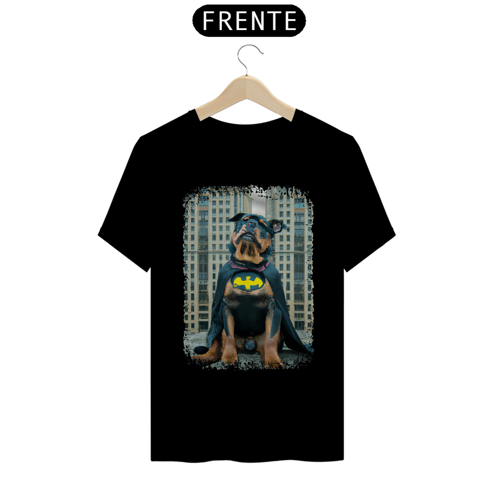 Camiseta Rottweiler Batman