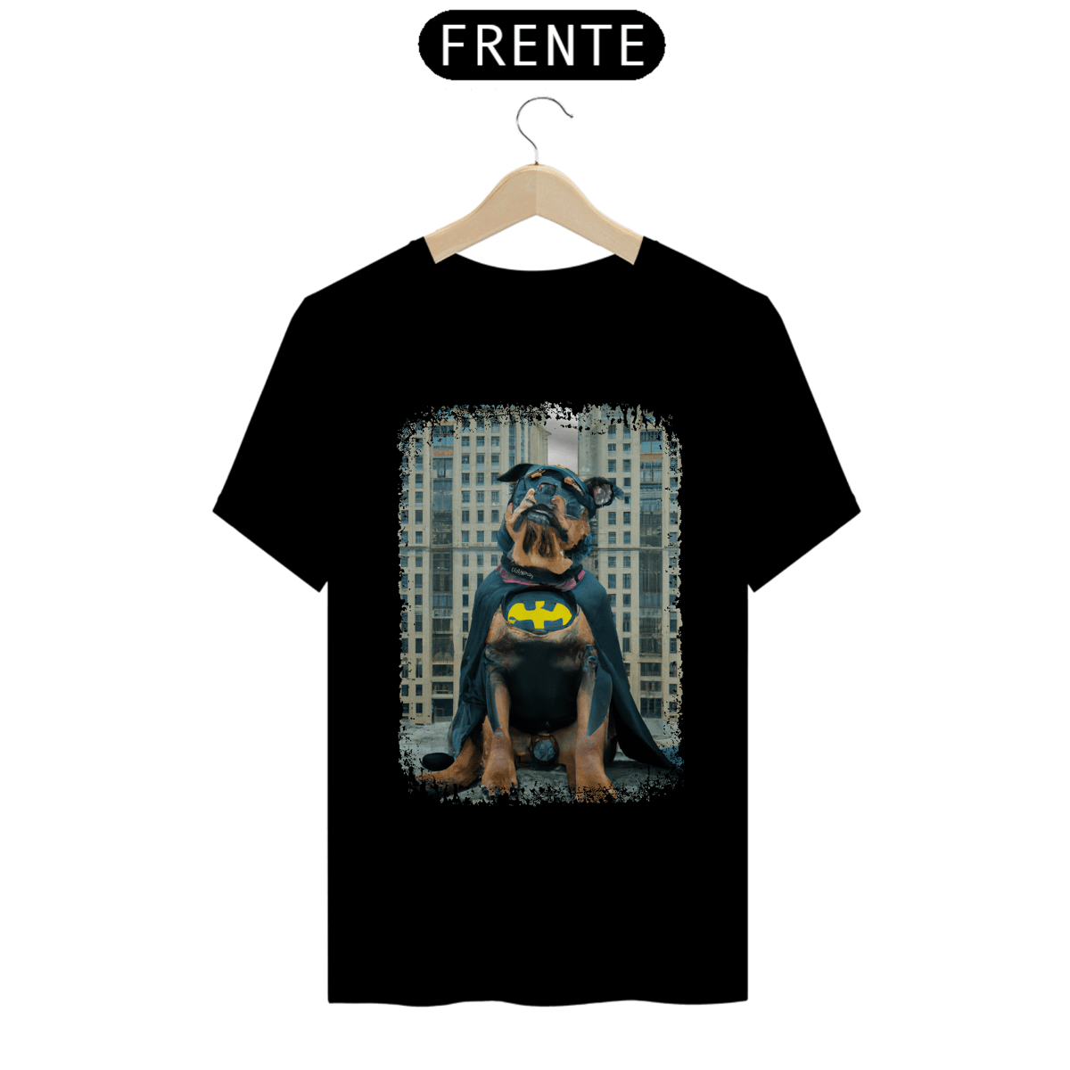 Nome do produto: Camiseta Rottweiler Batman