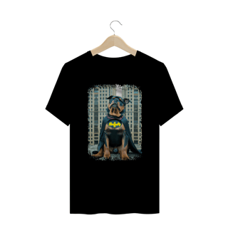 Nome do produto Camiseta Plus Size Rottweiler Batman