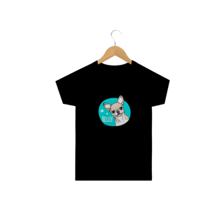 Nome do produto Camiseta Infantil Chihuahua Hello