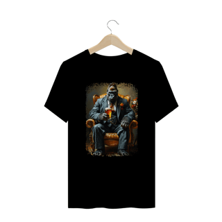 Nome do produto Camiseta Plus Size Macaco - Modelo 7