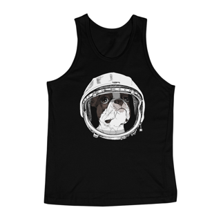 Nome do produto Regata Boston Terrier Astronauta