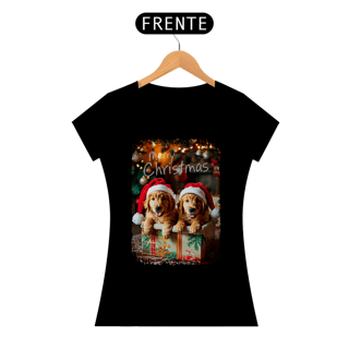 Nome do produto Baby Look Golden Presente de Natal