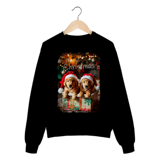 Nome do produto Moletom Blusão Golden Presente de Natal