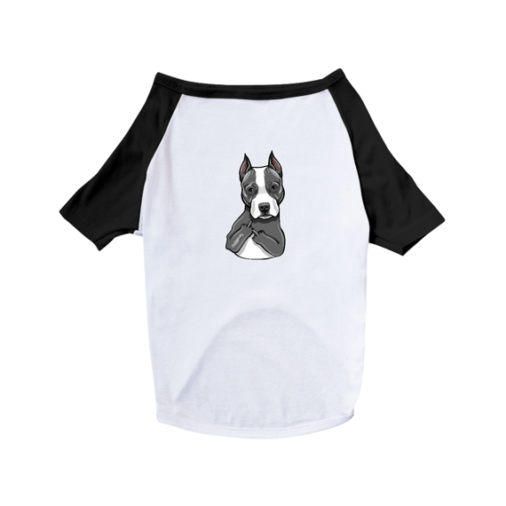 Camiseta para Cachorro - Pitbull Malcriado