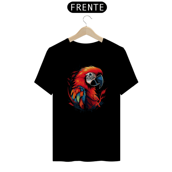 Camiseta Arara Vermelha