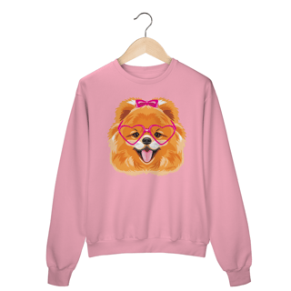 Nome do produto Moletom Blusão Spitz Alemão - Lulu da Pomerânia Fêmea