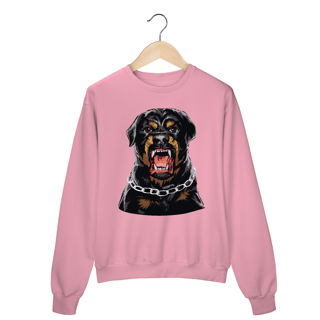 Nome do produto Moletom Blusão Rottweiler com Cara de Bravo