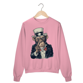 Nome do produto Moletom Blusão Macaco - Modelo 6