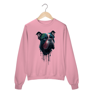 Nome do produto Moletom Blusão American Bully Splash Art