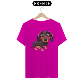 Nome do produto Camiseta Dachshund de Óculos