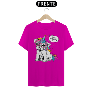 Nome do produto Camiseta Bulldog Francês Unicórnio - I am So Magical