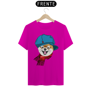 Nome do produto Camiseta Spitz Alemão de Boina e Cachecol