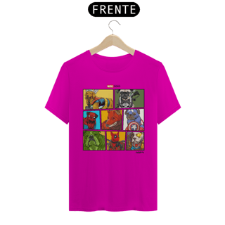 Nome do produto Camiseta Marvel Dogs Super Heróis
