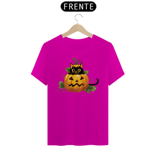 Nome do produto Camiseta Gato Preto Halloween