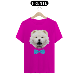 Nome do produto Camiseta Chow Chow Creme de Gravatinha