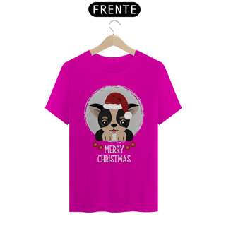 Nome do produto Camiseta Cachorro Merry Christmas