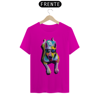 Camiseta Cachorro Deitado Pop Art