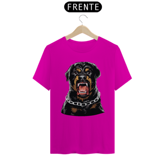 Nome do produto Camiseta Rottweiler com Cara de Bravo