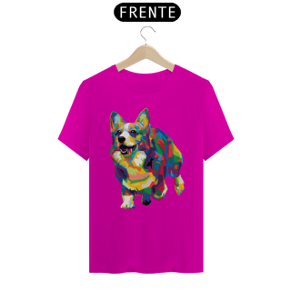 Nome do produto Camiseta Welsh Corgi Pop Art