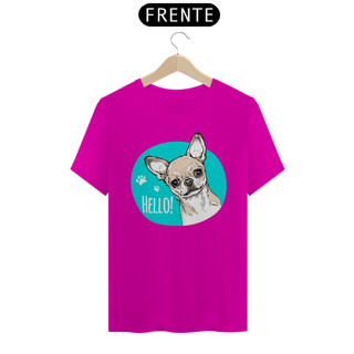 Nome do produto Camiseta Chihuahua Hello